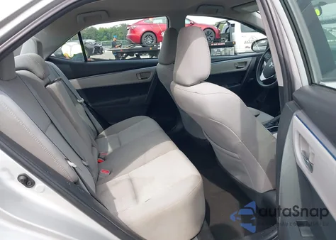 2015 Toyota Corolla Le from USA, damaged, VIN 2T1BURHEXFC451811